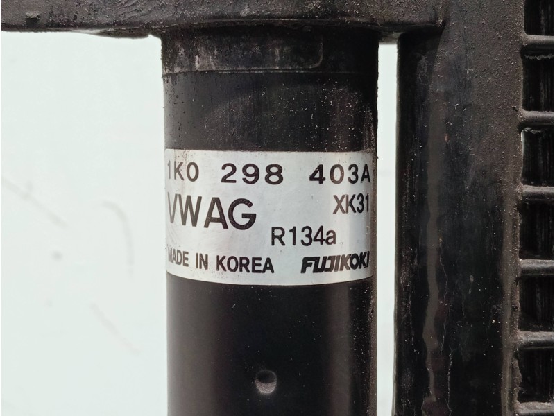 Recambio de condensador / radiador aire acondicionado para seat leon (1p1) referencia OEM IAM 1K0298403A  