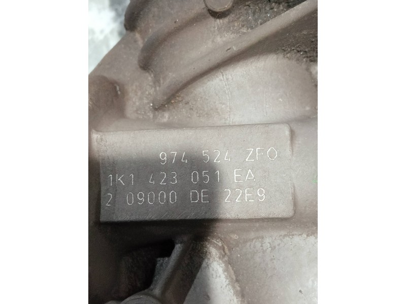 Recambio de cremallera direccion para seat leon (1p1) referencia OEM IAM 1K1423051EA 7805501466 / 7805501411 1K0909144H