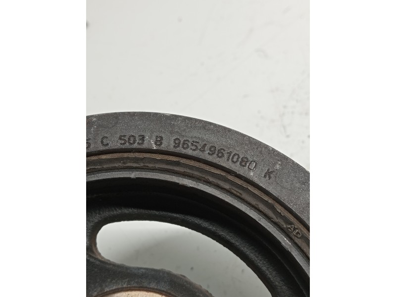Recambio de polea cigueñal para citroen c4 picasso referencia OEM IAM 9654961080K  