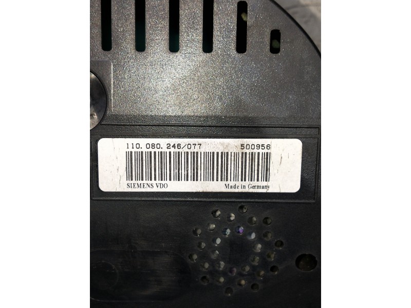Recambio de cuadro instrumentos para volkswagen golf v berlina (1k1) referencia OEM IAM 110080246  