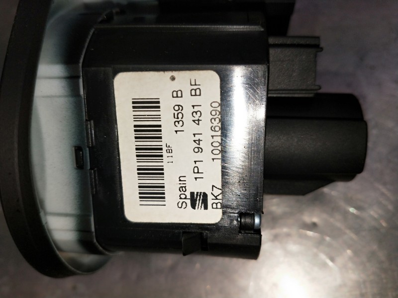 Recambio de mando luces para seat leon (1p1) referencia OEM IAM 1P1941431BF  