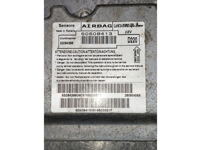 Recambio de kit airbag para alfa romeo mito (145) referencia OEM IAM 50508413  