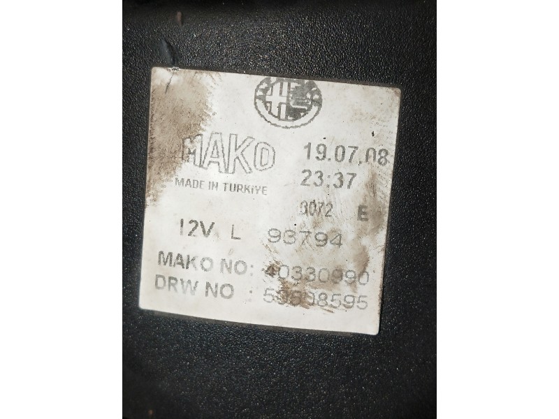 Recambio de faro antiniebla izquierdo para alfa romeo mito (145) referencia OEM IAM 40330990 50608595 