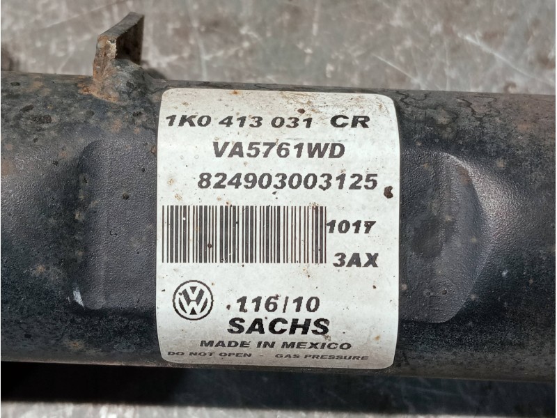Recambio de amortiguador delantero izquierdo para volkswagen golf vi variant (aj5) advance referencia OEM IAM 1K0413031CR 824903