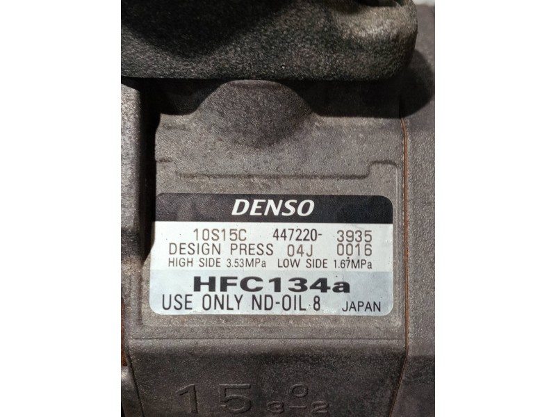 Recambio de compresor aire acondicionado para toyota rav 4 (a2) referencia OEM IAM 4472203935 10S15C 