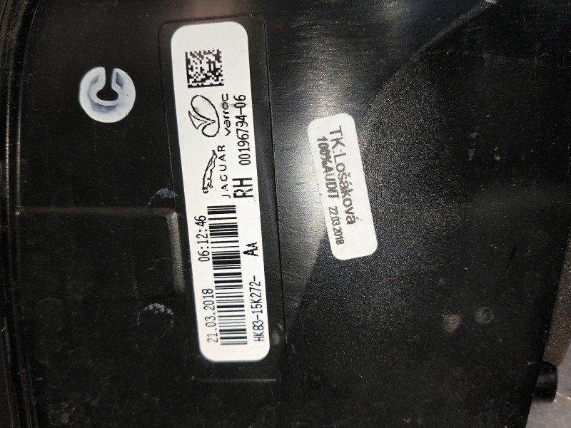 Recambio de piloto trasero derecho interior para jaguar f-pace referencia OEM IAM HK8315K272AA  