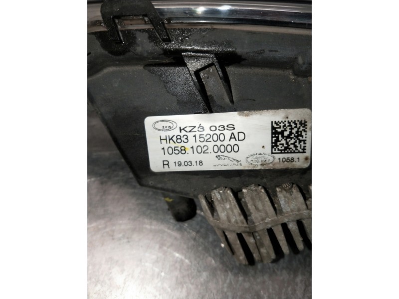 Recambio de faro antiniebla derecho para jaguar f-pace referencia OEM IAM HK8315200AD 10581020000  Recambio de faro antiniebla derecho para jaguar f-pace referencia OEM IAM HK8315200AD 10581020000