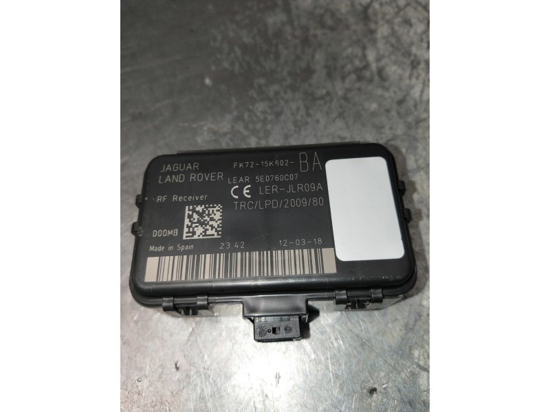 Recambio de modulo electronico para jaguar f-pace referencia OEM IAM FK7215K602BA 5E0760C07  Recambio de modulo electronico para jaguar f-pace referencia OEM IAM FK7215K602BA 5E0760C07