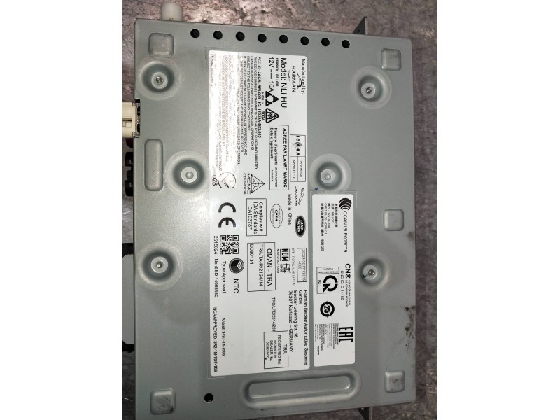Recambio de sistema audio / radio cd para jaguar f-pace referencia OEM IAM HY3218K812BG A50214239 
