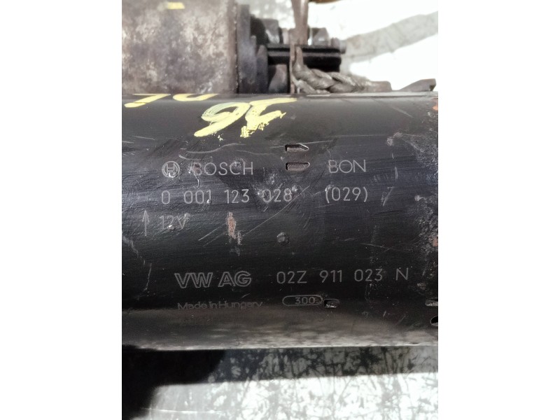 Recambio de motor arranque para seat altea xl (5p5) referencia OEM IAM 02Z911023 0001123028 