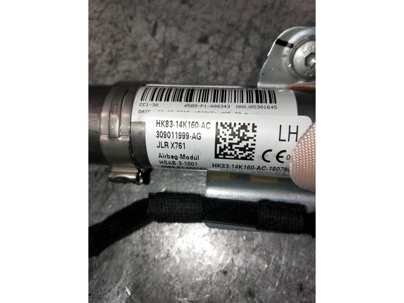 Recambio de airbag cortina delantero izquierdo para jaguar f-pace referencia OEM IAM HK8314K160AC  