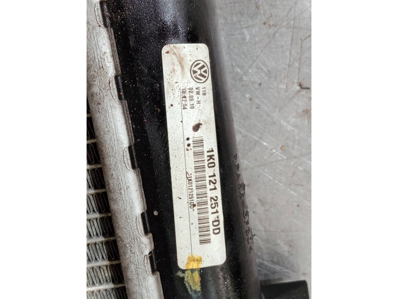 Recambio de radiador agua para seat altea xl (5p5) referencia OEM IAM 1K0121251DD  