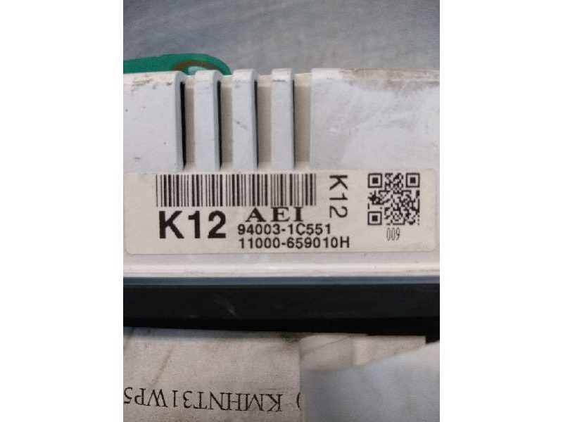 Recambio de cuadro instrumentos para hyundai getz (tb) 1.5 crdi referencia OEM IAM 940031C551 110000659010H K12 AEI