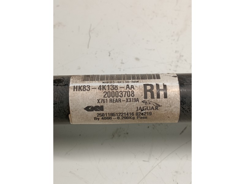 Recambio de transmision trasera derecha para jaguar f-pace referencia OEM IAM HK834K138AA   Recambio de transmision trasera derecha para jaguar f-pace referencia OEM IAM HK834K138AA