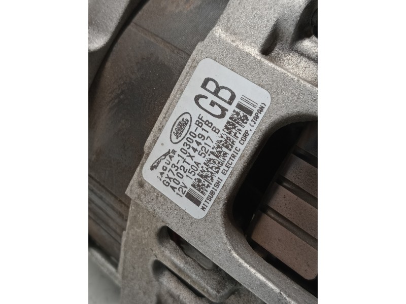 Recambio de alternador para jaguar f-pace referencia OEM IAM GX7310300BF A002TX4491B  Recambio de alternador para jaguar f-pace referencia OEM IAM GX7310300BF A002TX4491B