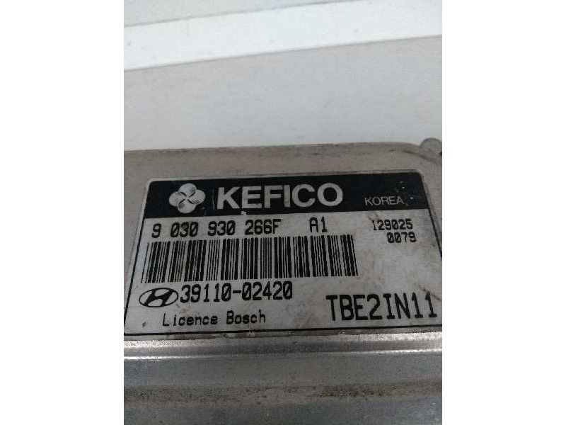Recambio de centralita motor uce para hyundai getz (tb) 1.1 básico referencia OEM IAM 3911002420 9030930266F TBE2IN11 A1