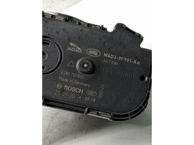 Recambio de caja mariposa para jaguar f-pace referencia OEM IAM 0280750832 M4D39F991AA  Recambio de caja mariposa para jaguar f-pace referencia OEM IAM 0280750832 M4D39F991AA