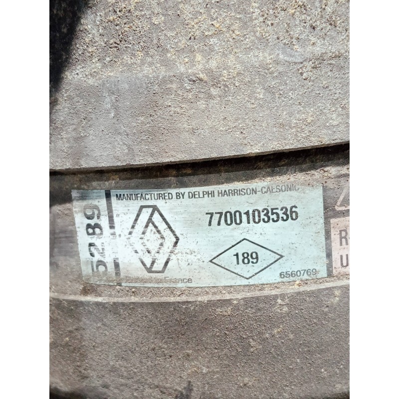 Recambio de compresor aire acondicionado para renault megane i fase 2 berlina (ba0) referencia OEM IAM 7700103536 1135289 