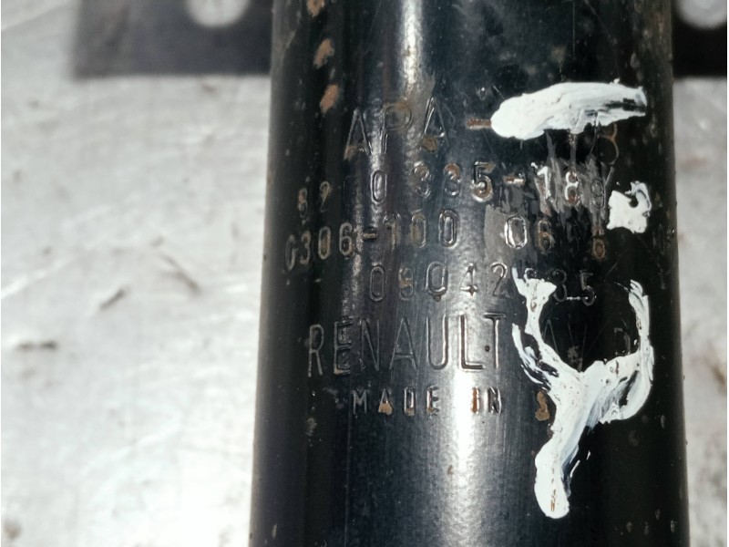 Recambio de amortiguador delantero izquierdo para renault megane ii berlina 5p referencia OEM IAM 8200335189 03061000656 