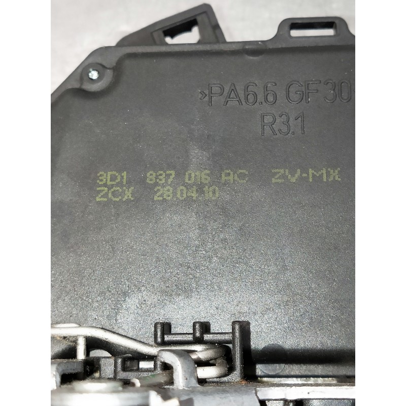 Recambio de motor cierre centralizado delantero derecho para volkswagen golf vi variant (aj5) advance referencia OEM IAM 3D18370