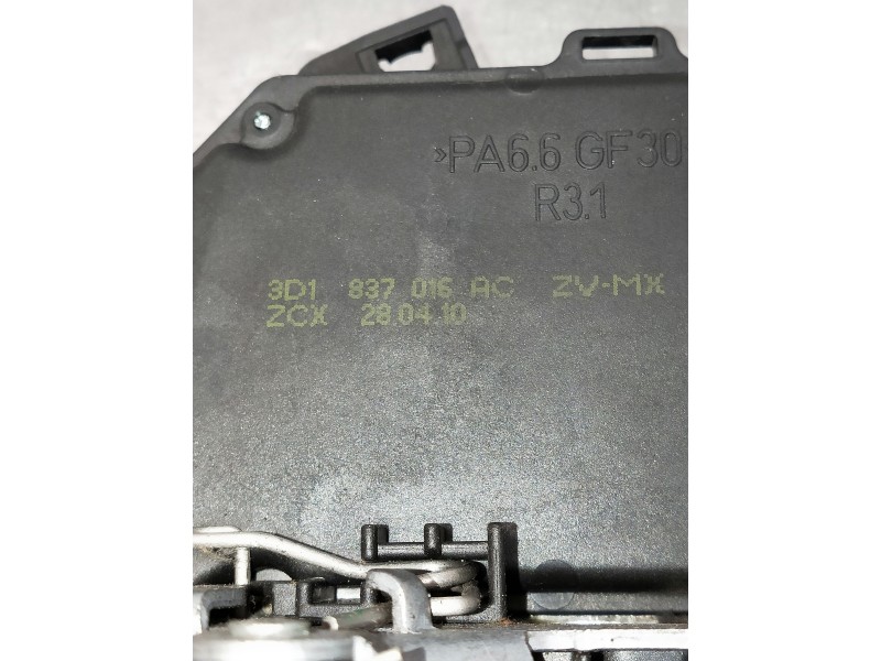 Recambio de motor cierre centralizado delantero derecho para volkswagen golf vi variant (aj5) advance referencia OEM IAM 3D18370
