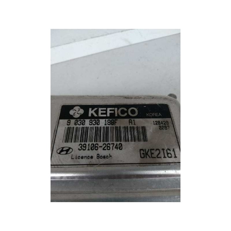 Recambio de centralita motor uce para hyundai coupe (gk) 1.6 16v cat referencia OEM IAM 3910626740 9030930198F GKE2I61 A1