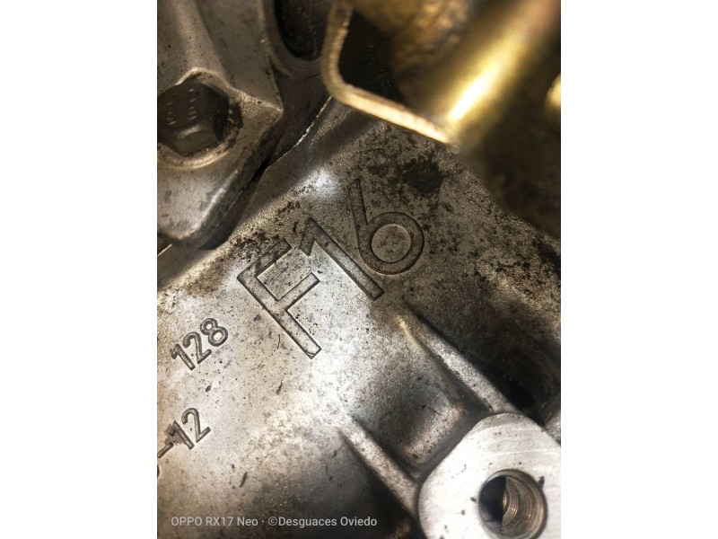Recambio de caja cambios para opel ascona c 1.6 diesel referencia OEM IAM F16  