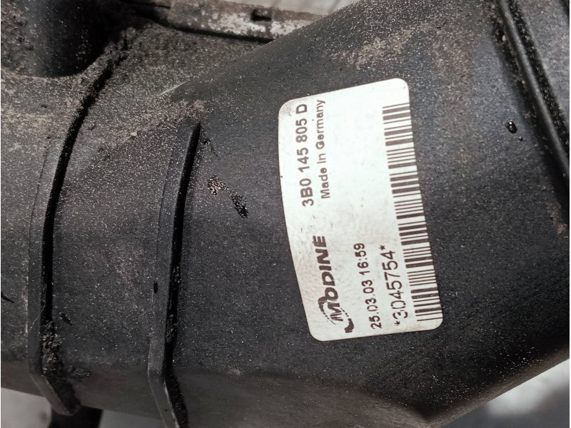 Recambio de intercooler para volkswagen passat berlina (3b3) referencia OEM IAM 3B0145805D 3045754 