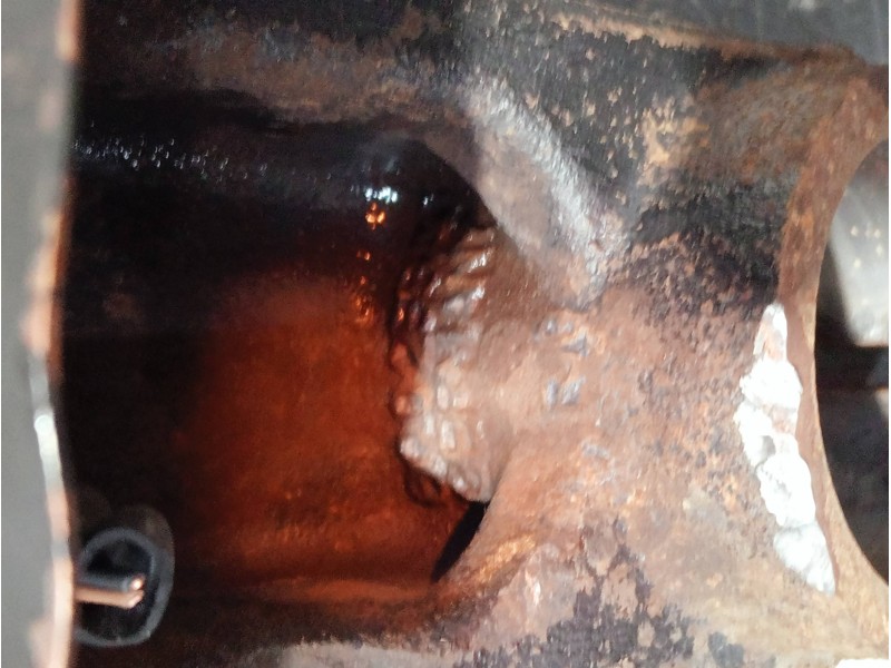 Recambio de mangueta delantera izquierda para volkswagen polo (9n3) referencia OEM IAM 6Q0255AC  