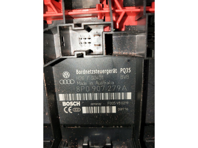 Recambio de caja reles / fusibles para audi a3 (8p) 1.9 tdi referencia OEM IAM 8P0907279A  