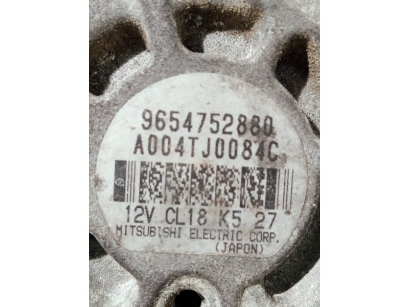 Recambio de alternador para peugeot 407 sw referencia OEM IAM 9654752880 A004TJ0084C 