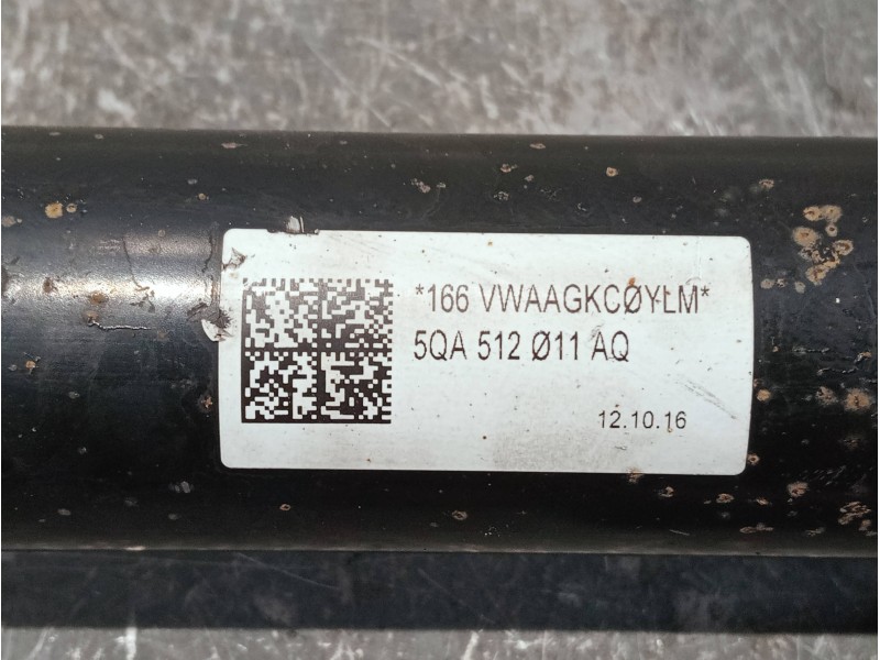 Recambio de amortiguador trasero derecho para volkswagen touran (5t1) referencia OEM IAM 5QA512011AQ  