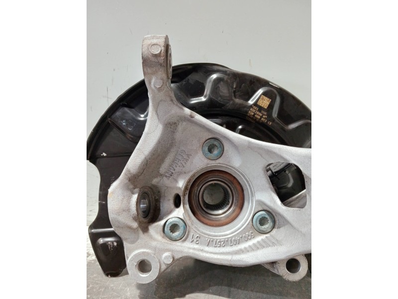 Recambio de mangueta delantera izquierda para volkswagen touran (5t1) referencia OEM IAM 5Q0407257A 5Q0400053 