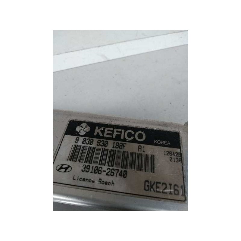 Recambio de centralita motor uce para hyundai coupe (gk) 1.6 fx referencia OEM IAM 3910626740 9030930198F GKE2I61 A1