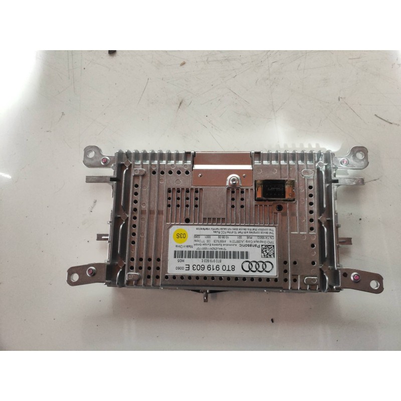 Recambio de pantalla multifuncion para audi a5 coupe (8t) 2.0 tfsi (155kw) referencia OEM IAM 8T0919603E  