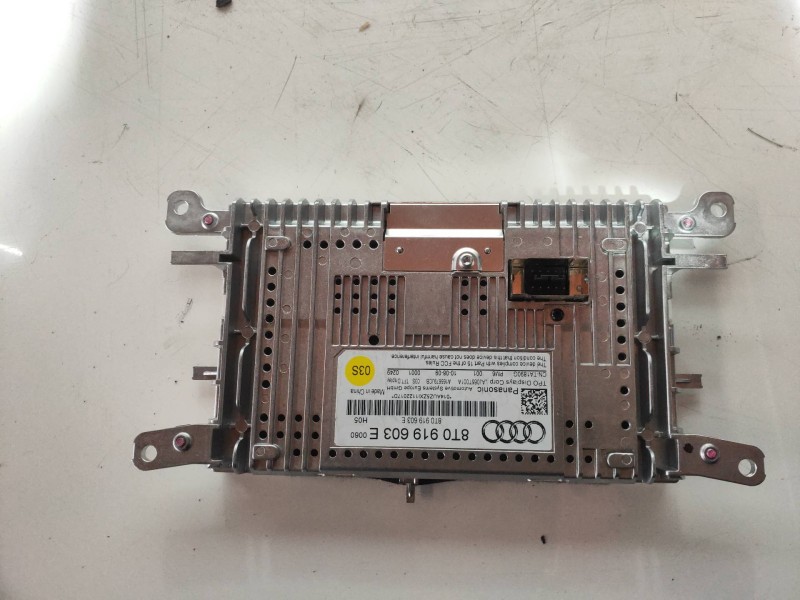 Recambio de pantalla multifuncion para audi a5 coupe (8t) 2.0 tfsi (155kw) referencia OEM IAM 8T0919603E  