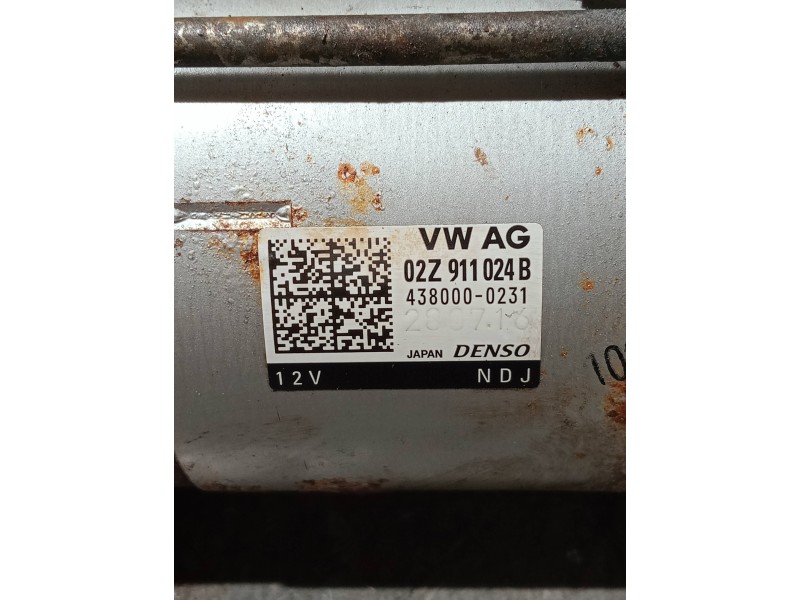 Recambio de motor arranque para volkswagen touran (5t1) referencia OEM IAM 02Z911024B 4380000231 