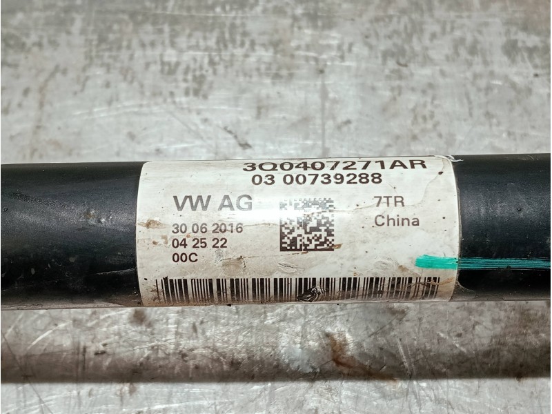 Recambio de transmision delantera izquierda para volkswagen touran (5t1) referencia OEM IAM 3Q0407271AR  