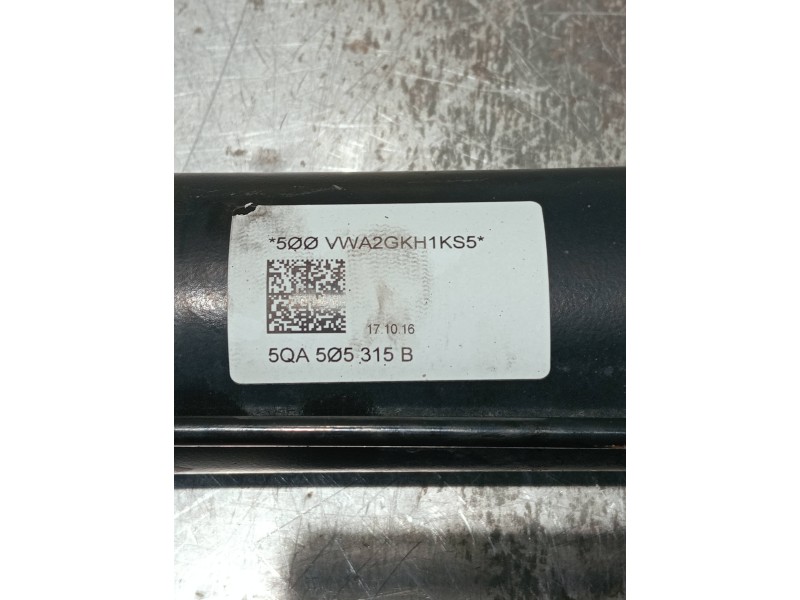 Recambio de puente trasero para volkswagen touran (5t1) referencia OEM IAM 5QA505315B 5QA50003 CUNA