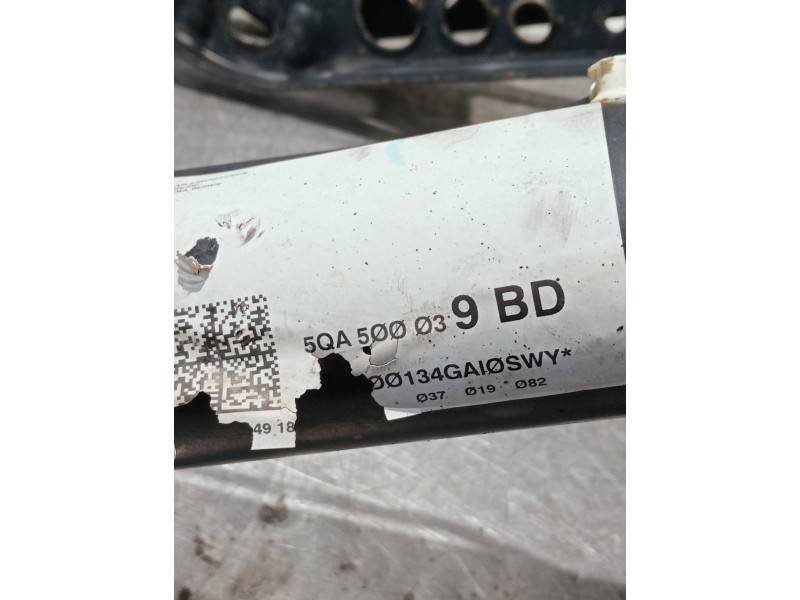 Recambio de puente trasero para volkswagen touran (5t1) referencia OEM IAM 5QA505315B 5QA50003 CUNA
