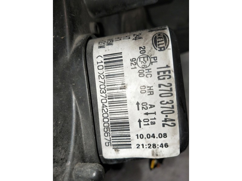 Recambio de faro derecho para opel astra h berlina referencia OEM IAM 1EG27037042 13239289 
