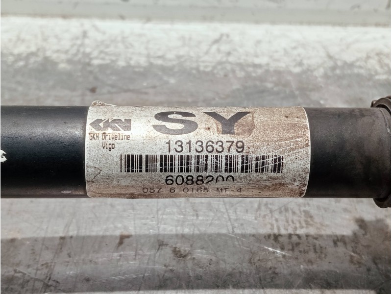 Recambio de transmision delantera izquierda para opel astra h ber. referencia OEM IAM 13136379 6088200 