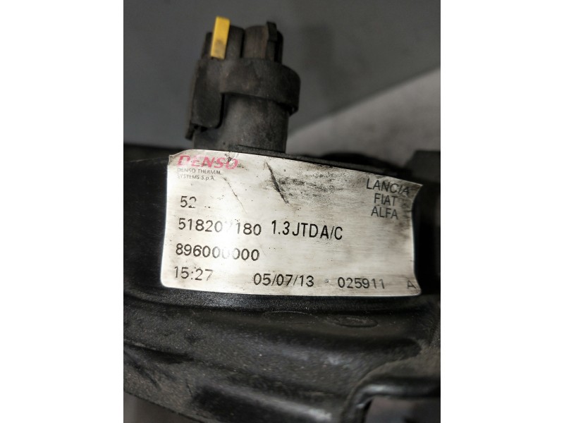 Recambio de electroventilador para fiat doblo cargo referencia OEM IAM 518207180 896000000 