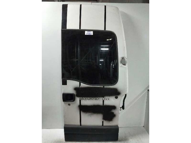 Recambio de puerta trasera derecha para opel movano 2.8 dti referencia OEM IAM ACRISTALADA  
