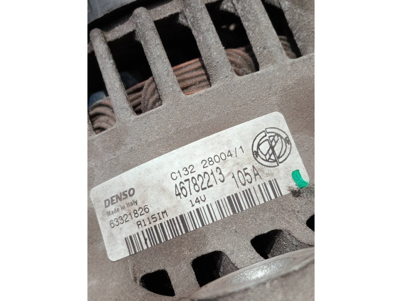 Recambio de alternador para fiat stilo (192) referencia OEM IAM 46782213 63321826 