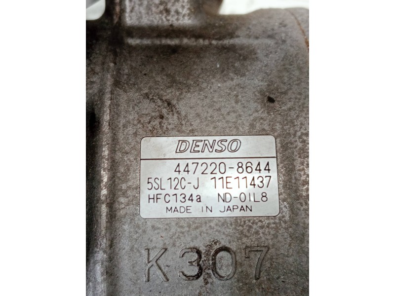Recambio de compresor aire acondicionado para fiat stilo (192) referencia OEM IAM 4472208644 5SL12CJ 