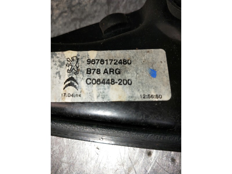Recambio de elevalunas trasero izquierdo para citroen c4 picasso referencia OEM IAM 9676172480  5P