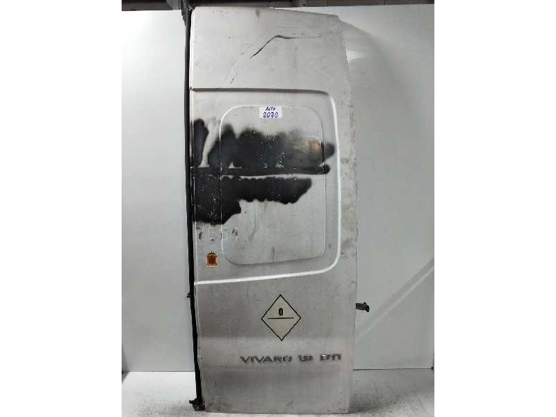 Recambio de puerta trasera derecha para opel vivaro referencia OEM IAM CIEGA  