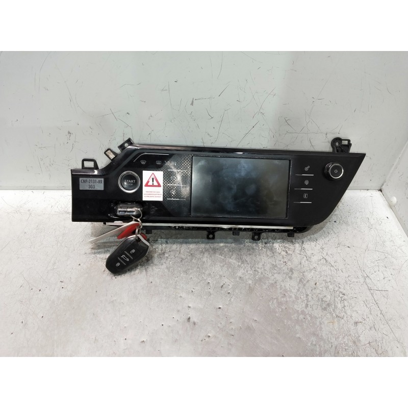 Recambio de pantalla multifuncion para citroen c4 picasso referencia OEM IAM 9805089780  CONMUTADOR DE ARRANQUE