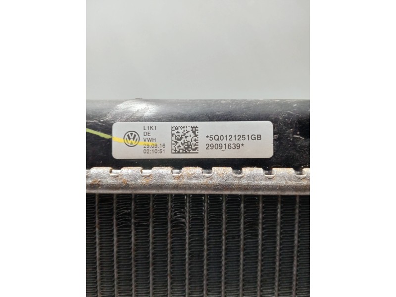 Recambio de radiador agua para volkswagen touran (5t1) referencia OEM IAM 5Q0121251GB  